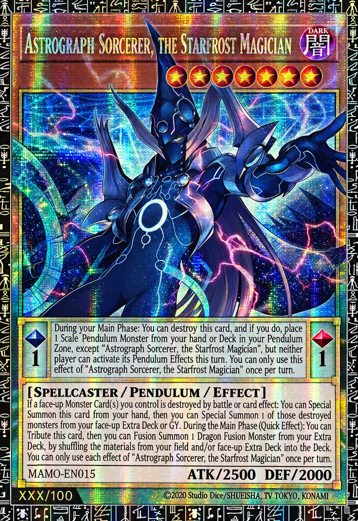 Astrograph Sorcerer, the Starfrost Magician