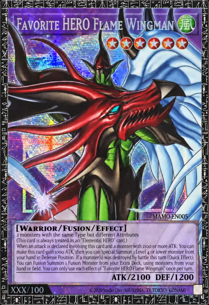 Favorite HERO Flame Wingman