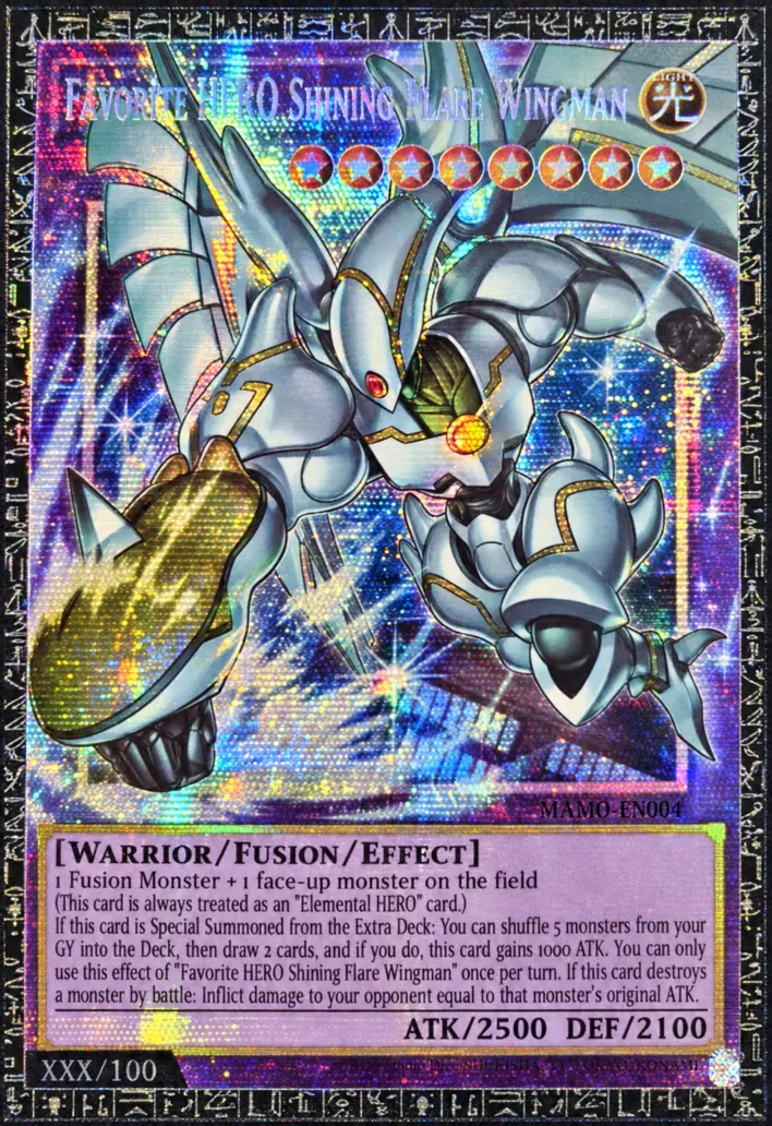 Favorite HERO Shining Flare Wingman